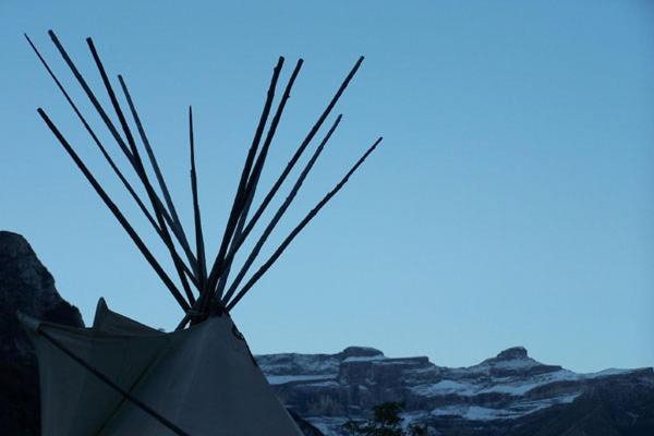 Hotel Tipi Nature Grand Confort à Gavarnie Extérieur photo